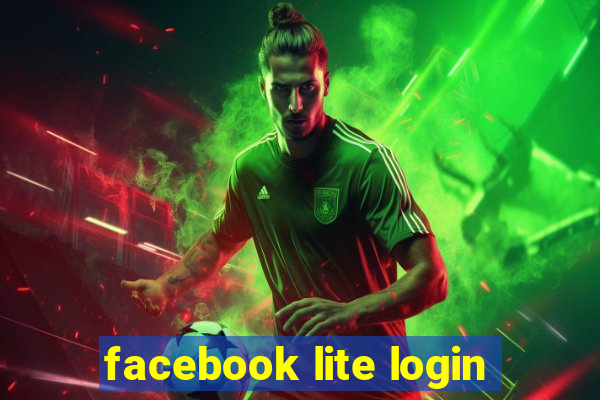 facebook lite login